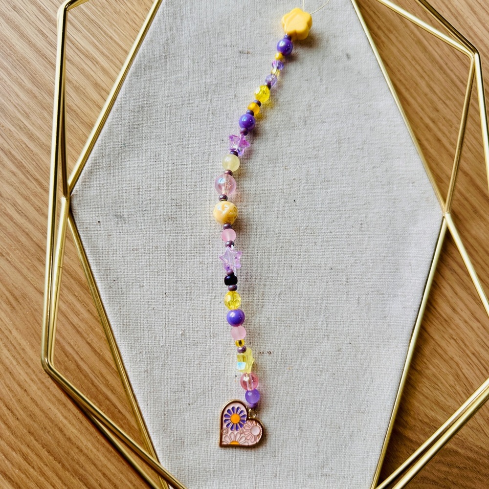Colorful Beaded Suncatcher